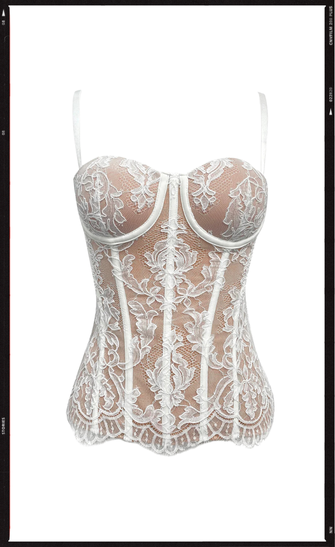 BUSTIER CHANTILLY 