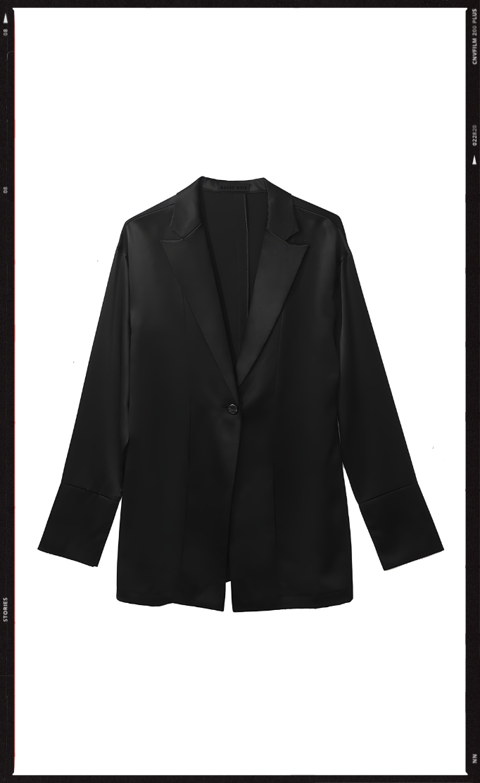 SILK NOIR BLAZER