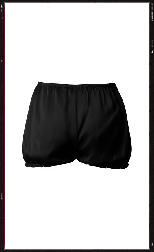 BLOOMERS SOIE NOIR