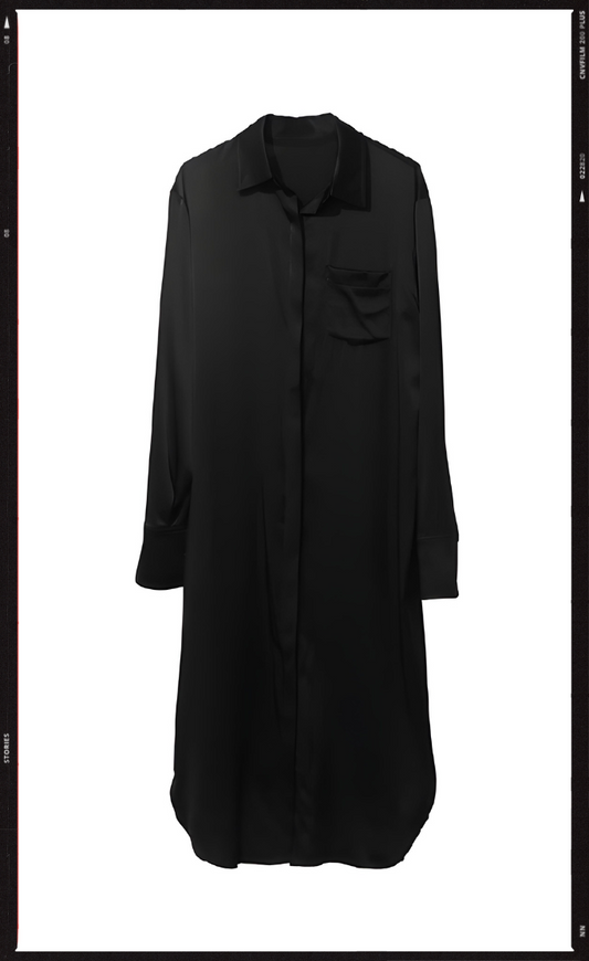 SILK NOIR DRAPE