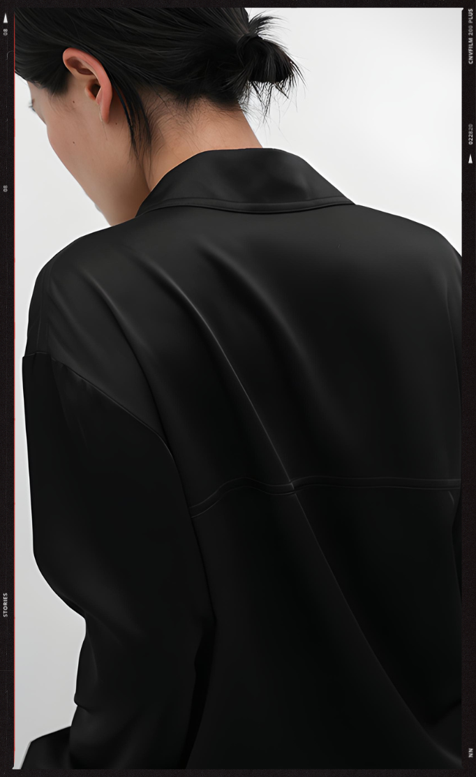 SILK NOIR DRAPE