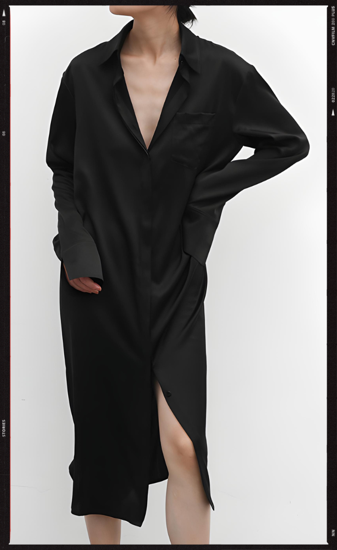 SILK NOIR DRAPE