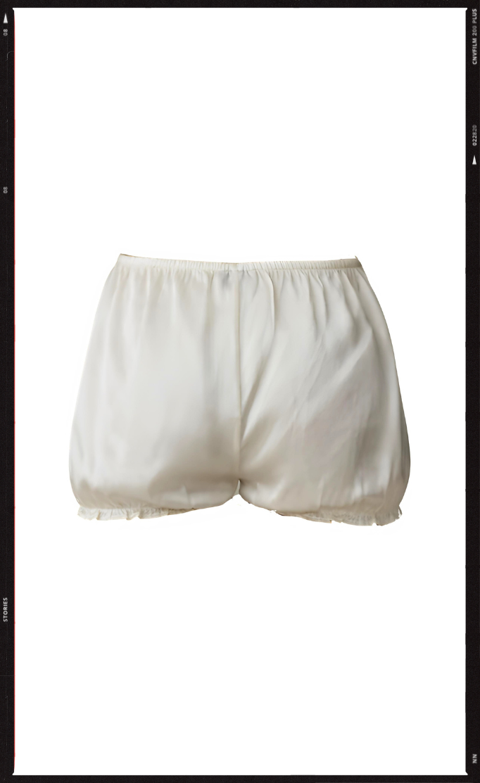 BLOOMERS EN PERLES DE SOIE